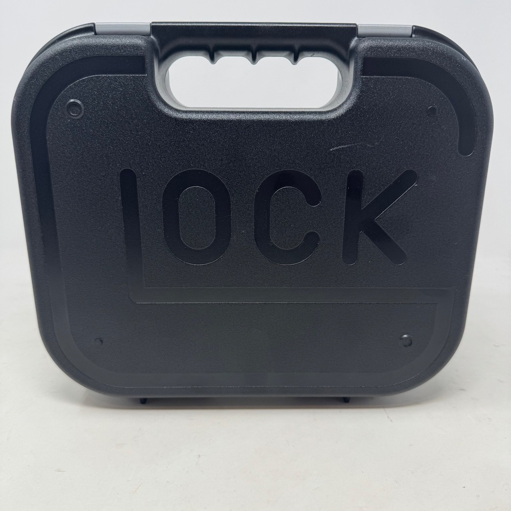 Glock Factory Hard Pistol Case Black Polymer OEM Storage Box with Foam Lining